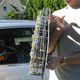 Illustration for article titled How I turned a car photo into this 18-layer aluminum art